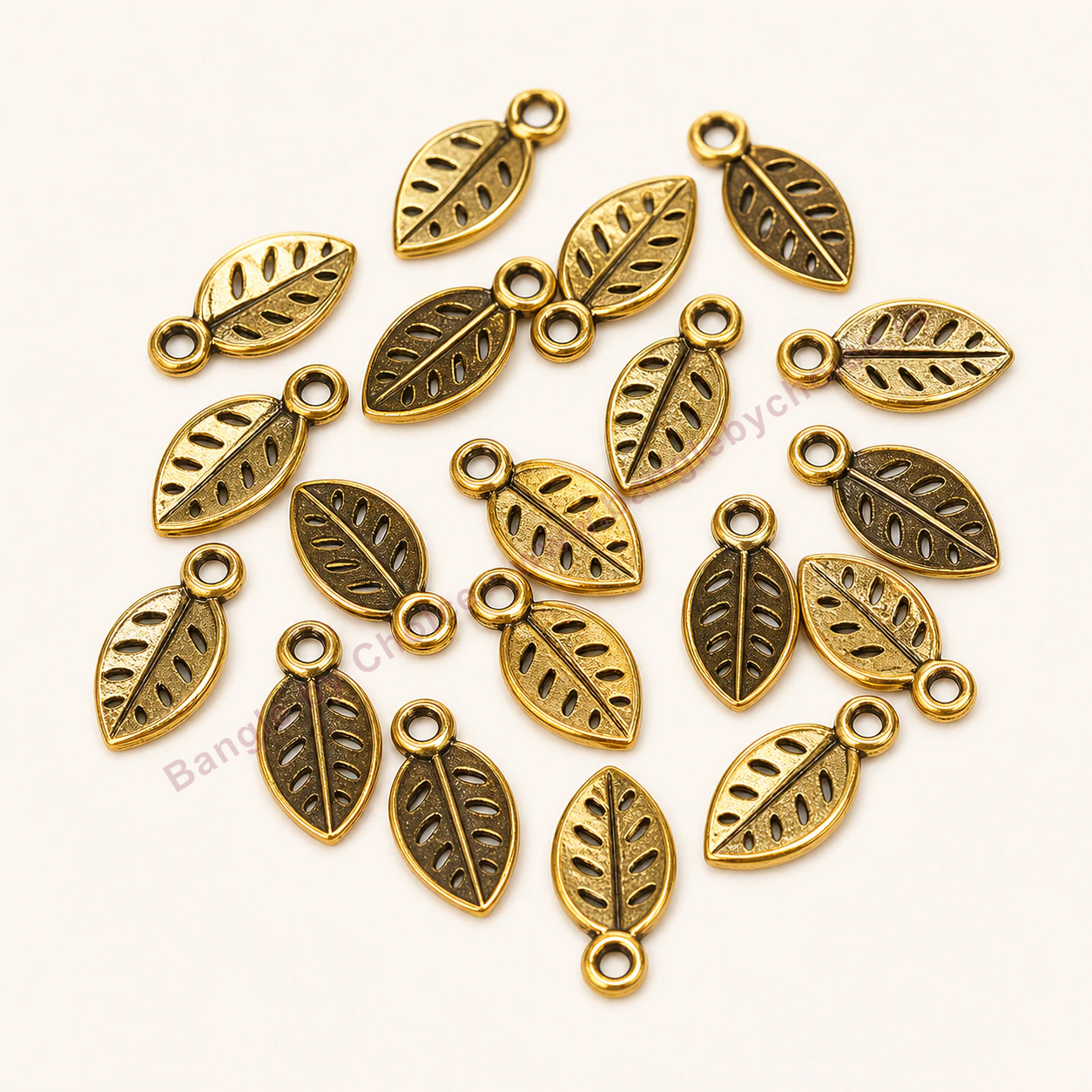 double face leaf charms model no:1 product image with transparent Bangle By Choice watermark